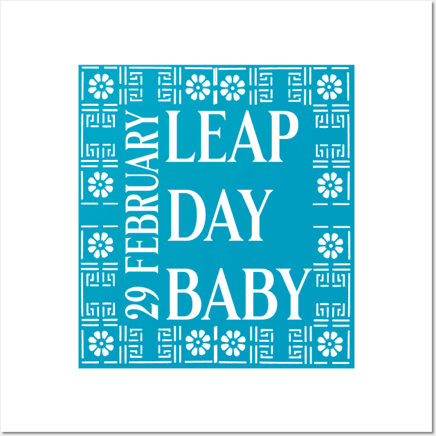 Leap Day Baby Frame Wall Art by Miozoto_Design